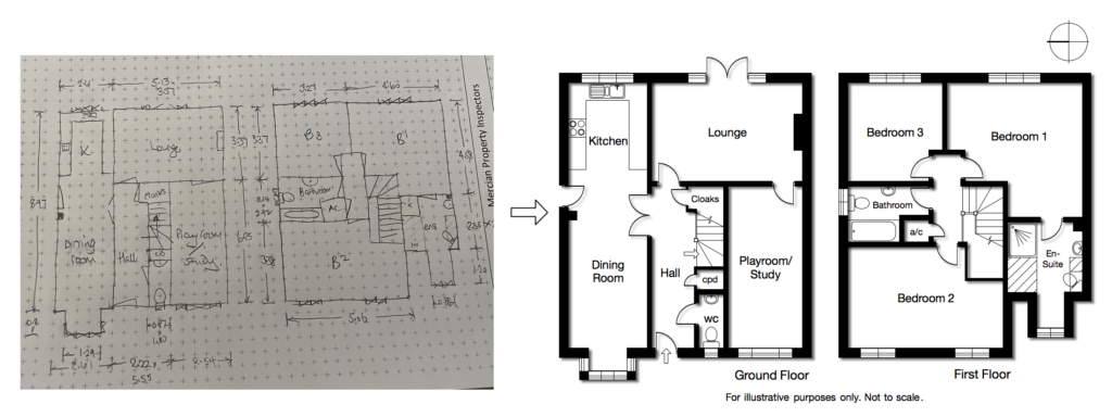 sketch to floorplan 2